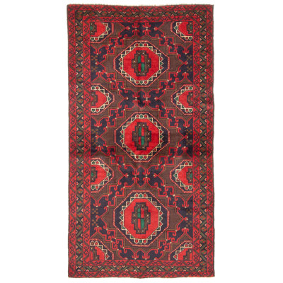 Rizbaft Navy Rug 3'4" x 6'4"