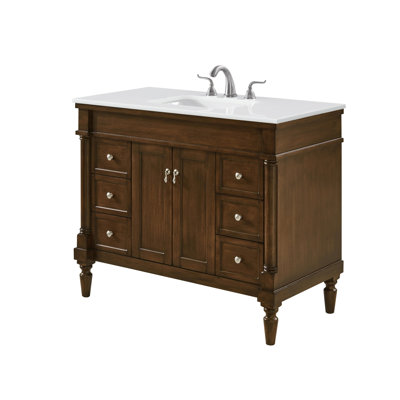 Lexington 42'' Single Bathroom Vanity with Top