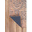 Tapis brun à motif tissé rétro-2063119038