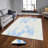 Premium 3D Printed Carpet, 4.6 x 7.2 Feet, 100% Polyester, 0.3 Inches Pile Height | Antibacterial, Non-Slip Underside, Machine Washable | Perfect for Living Room, Bedroom, and Kids' Play Areas, Durable & Stylish-1301508195