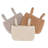 Hanging Storage Bin Trio
