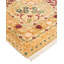 Tapis beige en laine noué à la main de conception unique 7 pi 10 po x 10 pi 8 po Keenan