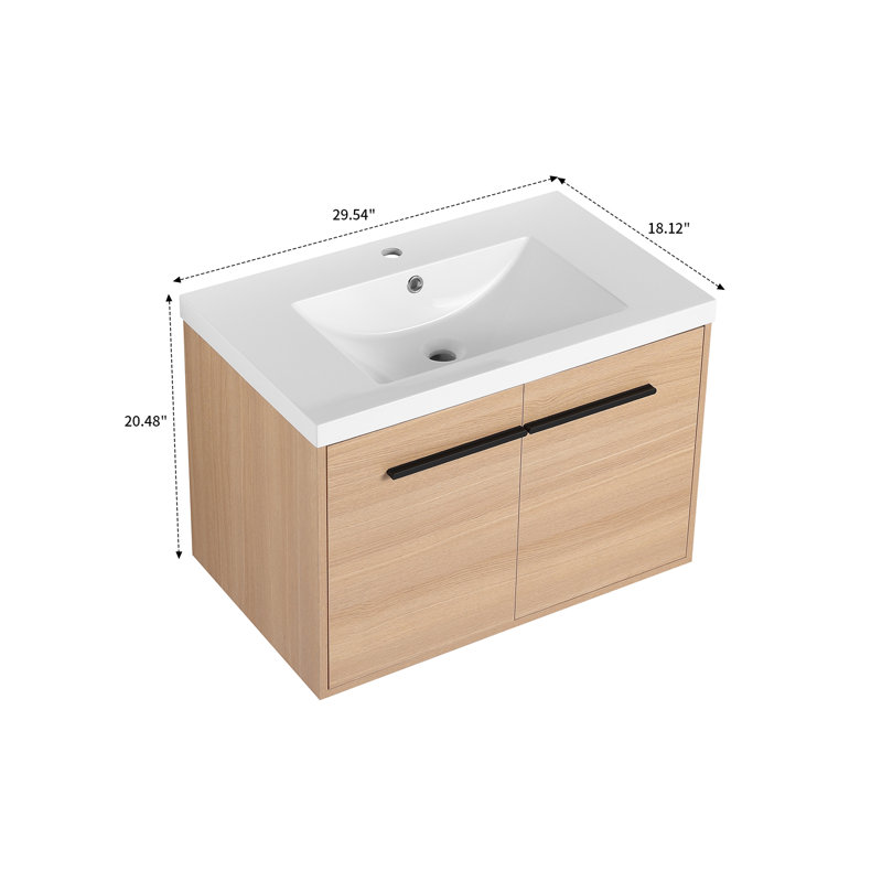 Meuble-lavabo simple avec plateau 29,54 Vorodan