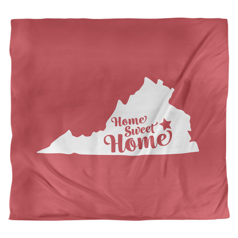 Housse de couette réversible simple et réversible home richmond, Polyester brossé, Housse de couette pour très grand lit