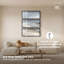 Décoration murale côtière Fading Coast II, impression encadrée, par Art Remedy, lot de 3-137494409