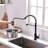 Fapully Pull Down Touchless Kitchen Faucet-61533765