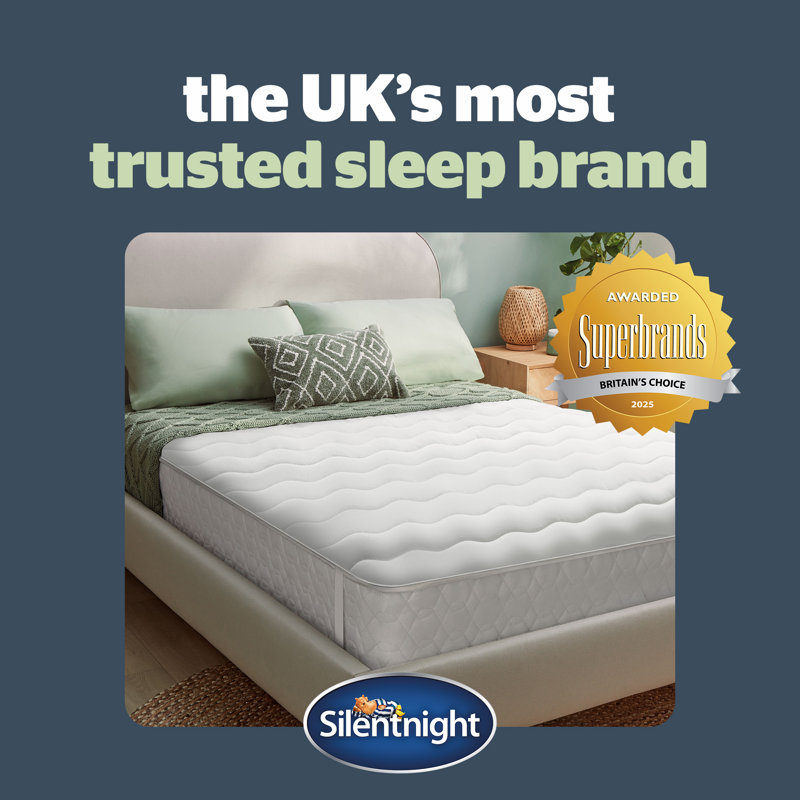 Silentnight Luxury Anti Allergy Mattress Topper, Double (4'6)