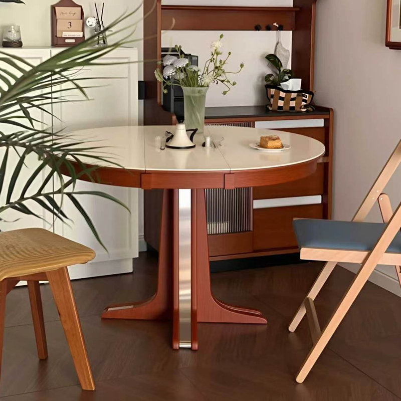 Table de salle à manger blanche, H 29,92 po x l 39,37 po x P 39,37 po