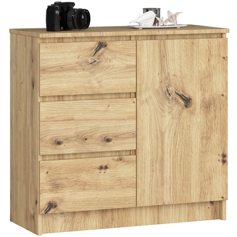Eron 3 -Drawer Console