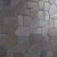 Carreau de mosaïque en pierre naturelle pittoresque l 11,81 po x L 19,68 po-90614491