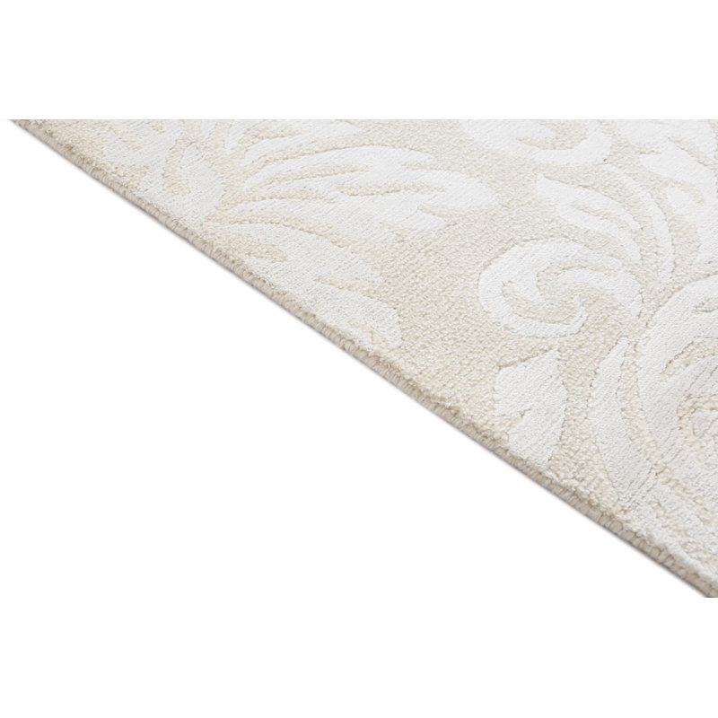 Tapis de couloir ivoire