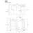 Empava 1 Person - Person Plastic Rectangle in White