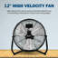 Ventilateur sur pied Simple Deluxe