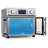 Plumchef 26QT Large Capacity French Double-Door Air Fryer Convection Toaster Oven, 1700W, 14 Preset Menus, 7-In-1 Multi-Function (Bake, Roast, Gril,Toast,Dehydrate&Defrost), Stainless Steel,Silvery