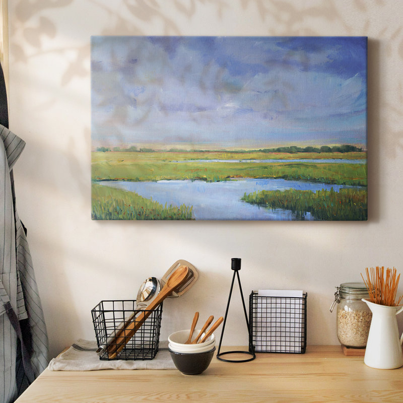 Toile tendue Summer Marsh I-Gallery, H 12 po x l 18 po