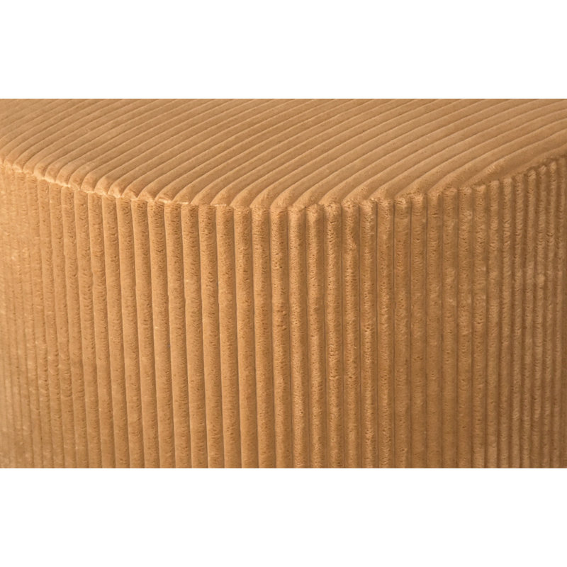 Ginger Corduroy Full Compressed - No Assembly, Upholstery, Versatile Usage, Fits Small Spaces, 24X24x15 Inches Upholstery , As Extra Seat, Modern Interiors, 24 Wide, 15 High