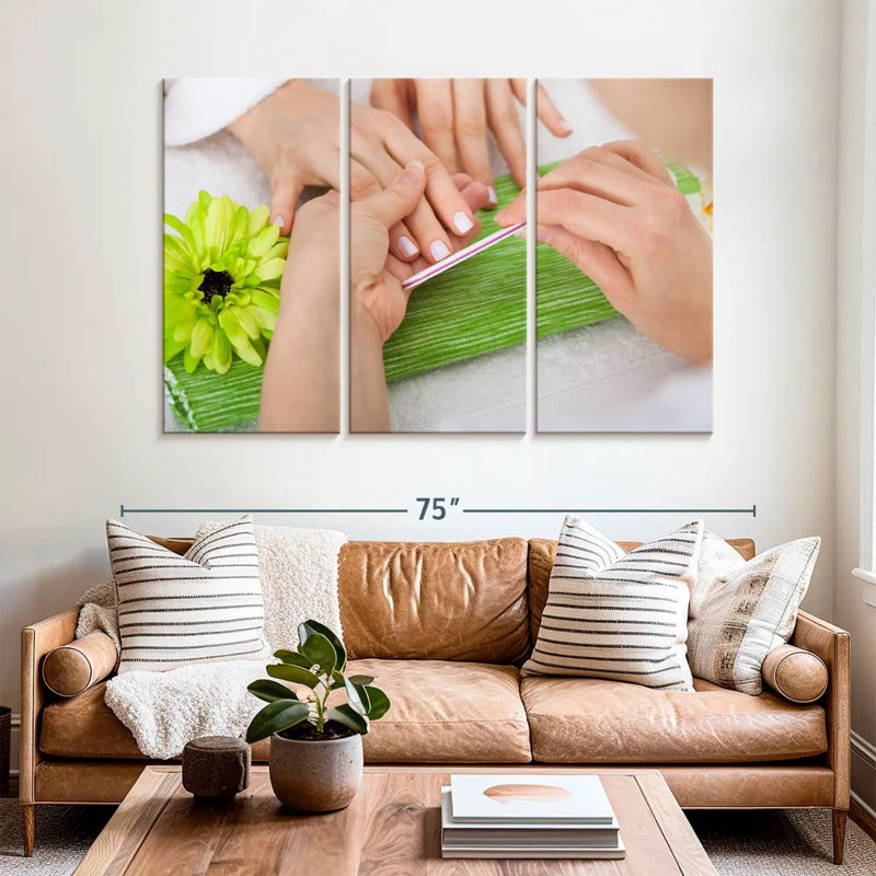 Kerrick Spa Nail Salon, 32" H x 50" W