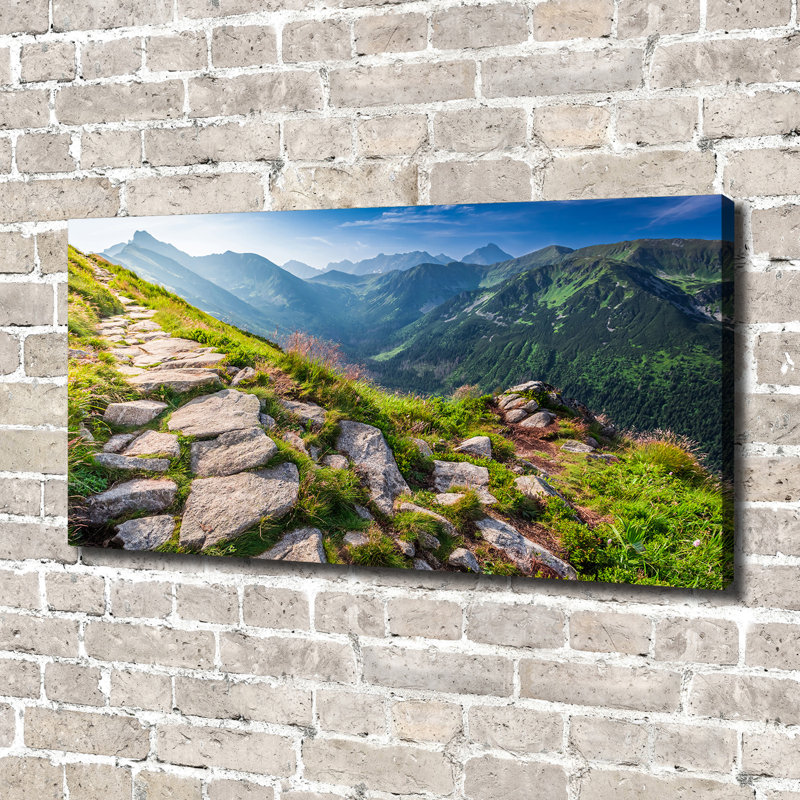 Sunrise Tatra Mountains - No Frame Print on Glass, Canvas, 70cm H x 140cm W x 2cm D