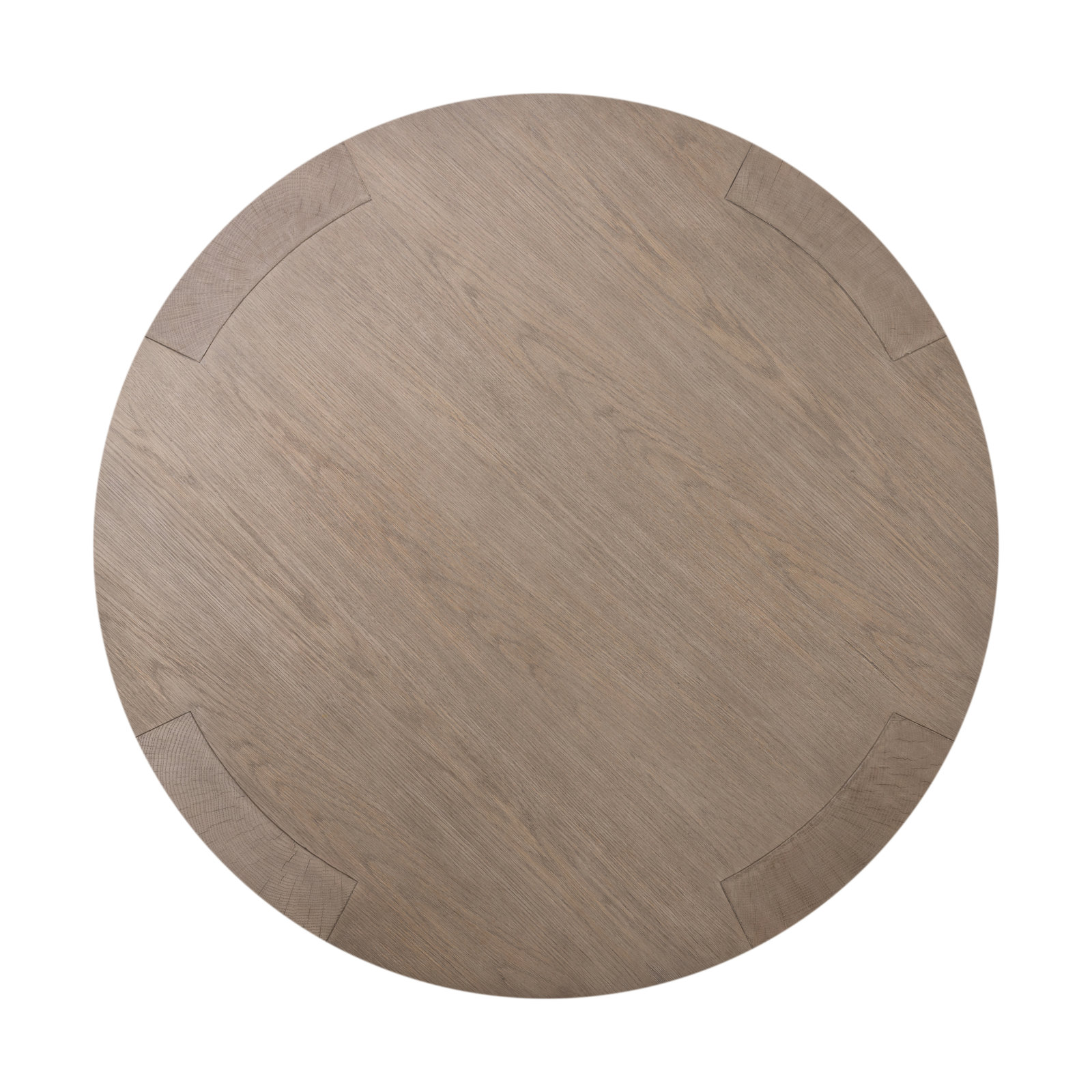 Bourges Single Coffee Table, 13" H x 48" L x 48" W, Warm Natural Flat Oak Veneer