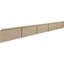 Panneau de faux béton à parement de cloison EverStone, l 81 1/4 po x H 9 po x P 1 1/4 po, Dune-138586441-138586445
