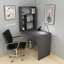 Computer Desk with Shelves Wall Mountable Lindzy-68938381