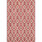 Premium Machine Washable Cerrito Red Rug-105690605