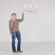 Rowley 5 Light Metal Dimmable Chandelier