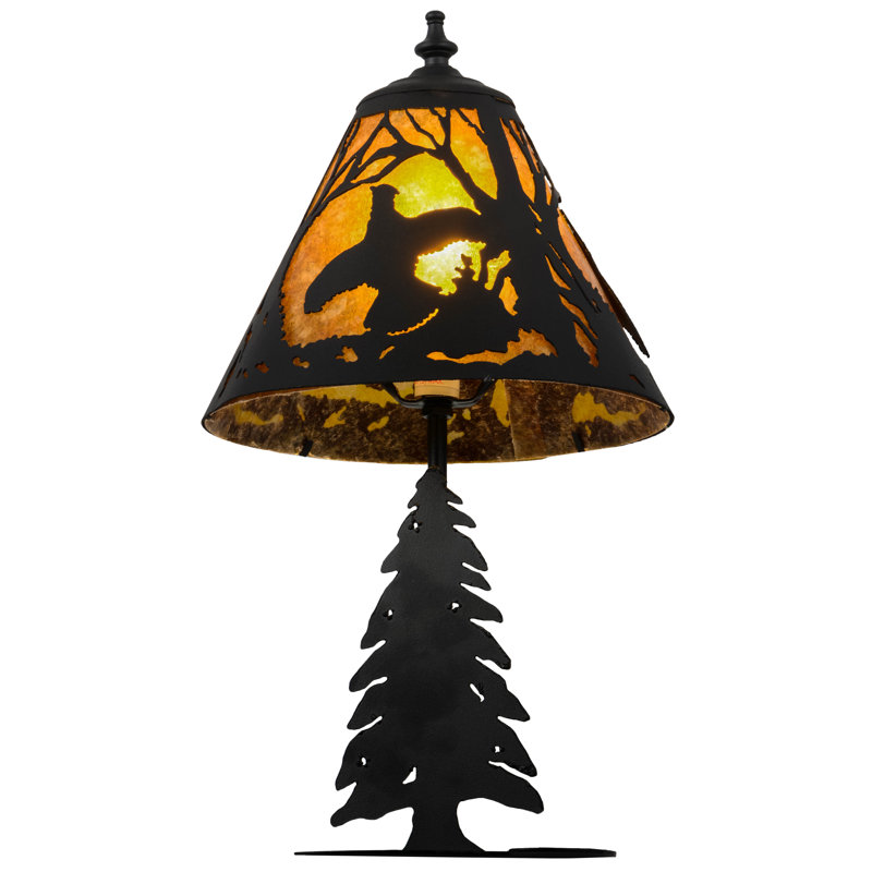 Rustic Lodge Table Lamp