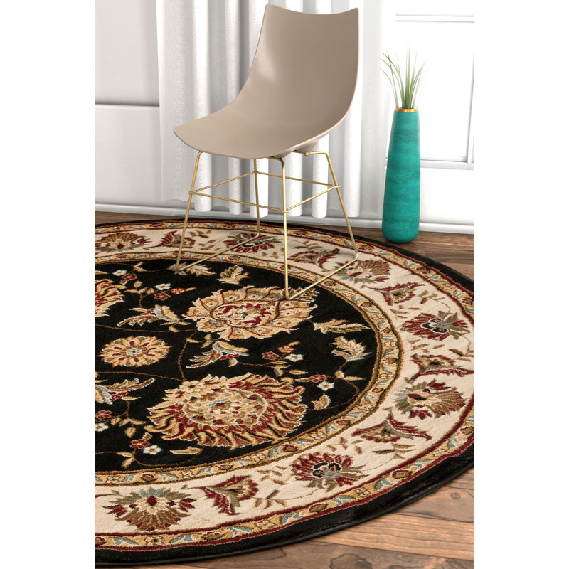 Pickett Oriental Indoor Rug, Round 5'3"