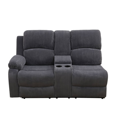 Karli 3 - Piece Upholstered Reclining Sectional (Set of 3)