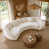 Beige Polyester