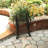 Rondo Square Glass Foldable Outdoor Side Table , 18 " W 18 " D-1340689636