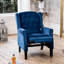 Ailith 70cm Wide Velvet Wing Chair Recliner-488310762
