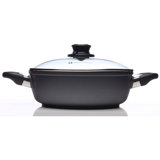 Swiss Made Brands 2.3 Quarts Non-Stick Cast Iron Soup Pot