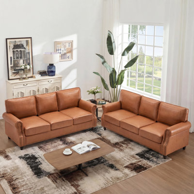 Amarius 2 - Piece Faux Leather Sofa Upholstered Living Room Set