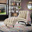 Chaise longue capitonnée sans accoudoirs Huskins-615802424