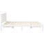 With Headboard White Solid Pine Wood-55081084