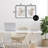 Minimal Pressed Flowers 2pc Framed Giclee Set, design by Lettered and Lined
