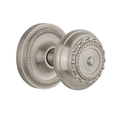 Rope Rosette with Meadows Door Knob