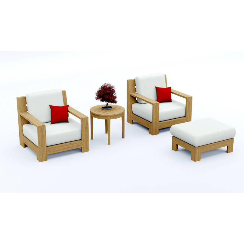 Canberra Outdoor - Piece Conversation Set