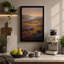 Mountains at Sunrise Scandinavian - Wrapped Canvas-239669797-239669803