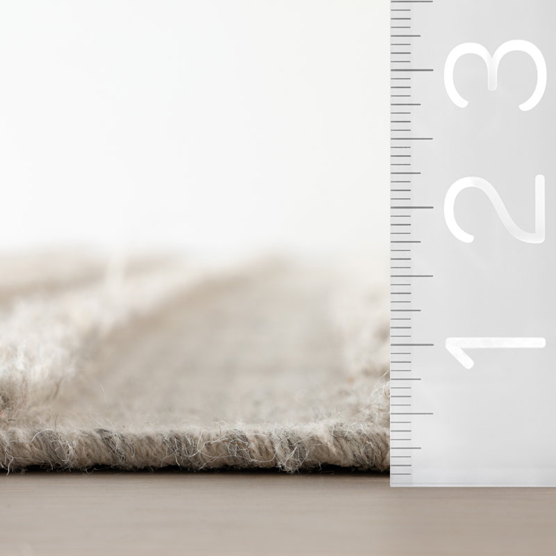 Tapis tissé à la main Carmeon Hamilton Nubi, Rectangle 9 pi 6 po x 13 pi 6 po