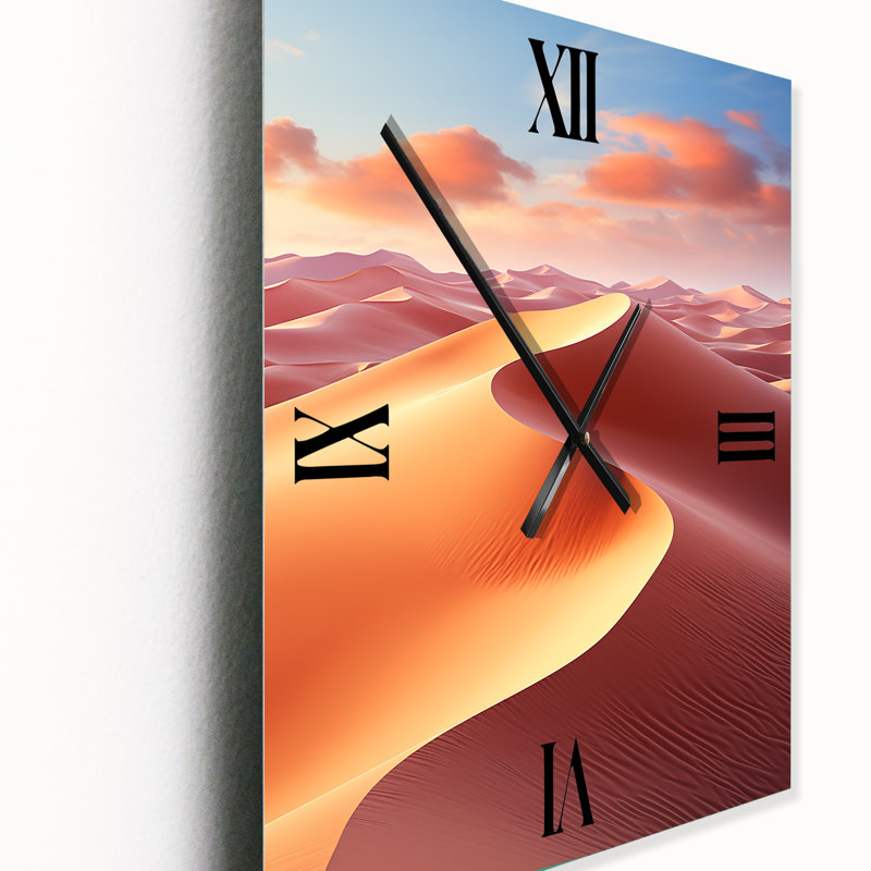 Latiasha - Horloge murale paysage et nature surdimensionnée, Très petit