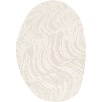Oval Abstract Area Rug