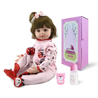 Realistic Reborn Handmade Silicone Lifelike Newborn Girl Baby Doll
