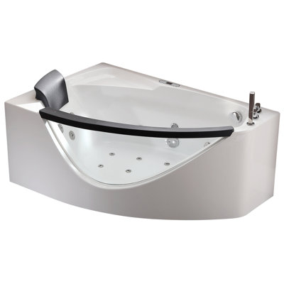 59'' x 39.4'' Whirlpool Bathtub with Faucet