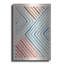 Art mural en métal «Red and Blue Sunset 1» par Laura Marshall-102872777