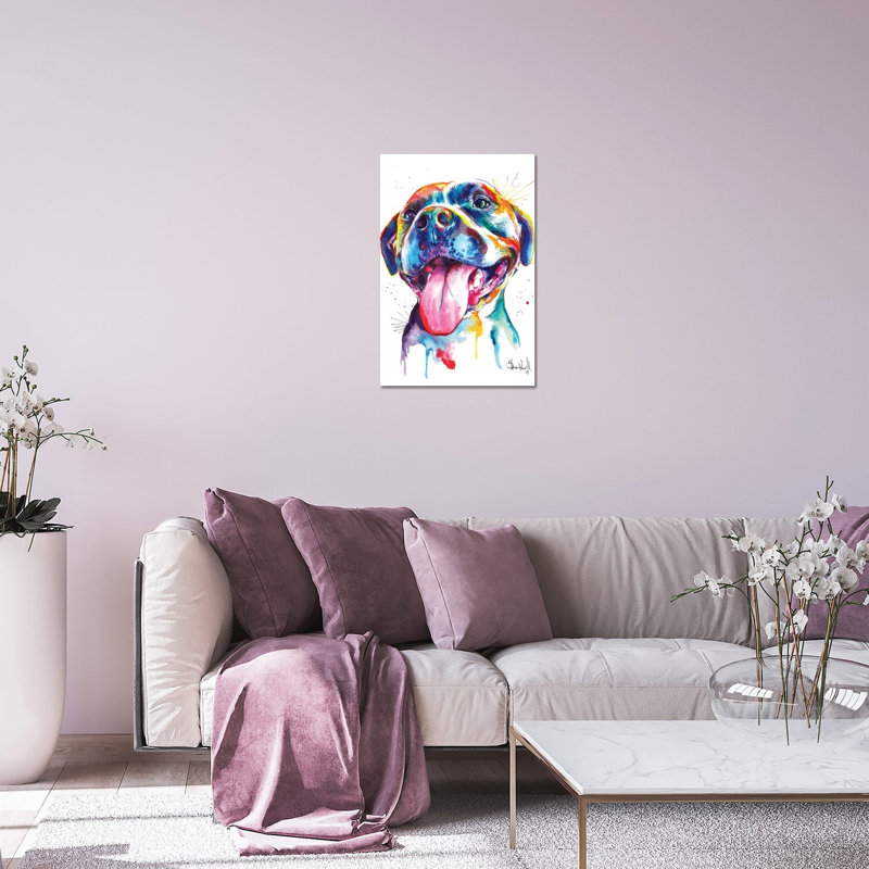 Pitbull par Weekday Best - impression non encadrée, H 24 po x l 16 po x P 0,25 po