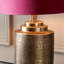 Zuri Metal Pot Table Lamp Base with Lino Self Lined Linen Cylinder Lampshade-651915960-651915964-651915904