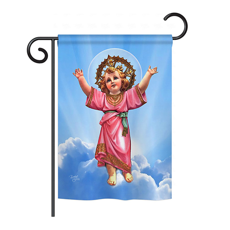 Double Sided Polyester Garden flag, 18.5" H x 13" W